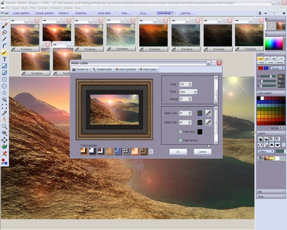 Screenshot 6 - PD Howler 9.6 Digital Painter and Visual FX box