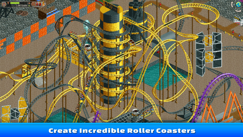 Screenshot 5 - RollerCoaster Tycoon Classic