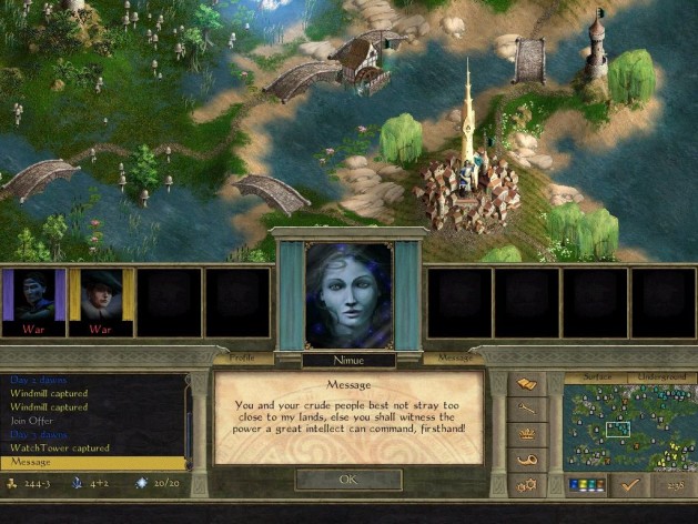 Screenshot 4 - Age of Wonders II: The Wizard's Throne