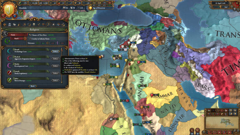 Screenshot 2 - Europa Universalis IV: Cradle of Civilization
