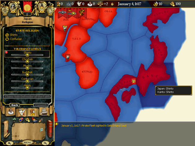 Captura de pantalla 6 - For The Glory: A Europa Universalis Game
