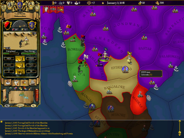 Screenshot 10 - For The Glory: A Europa Universalis Game