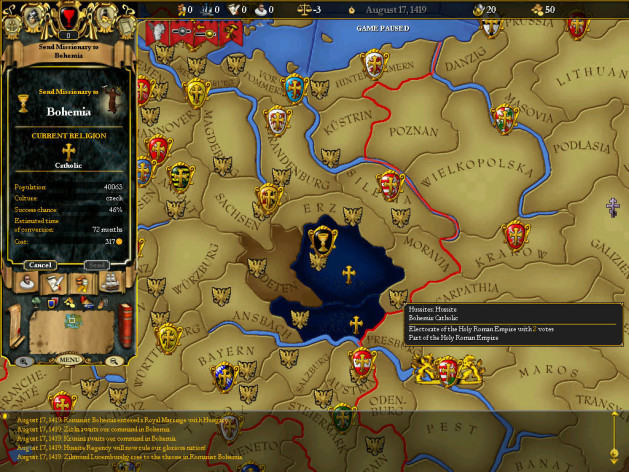 Captura de pantalla 9 - For The Glory: A Europa Universalis Game