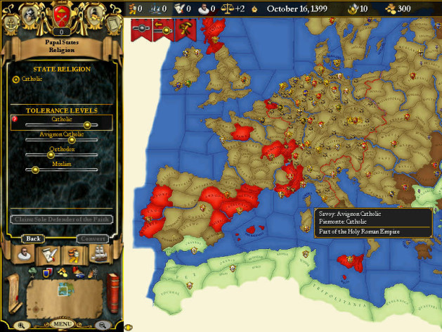 Captura de pantalla 3 - For The Glory: A Europa Universalis Game