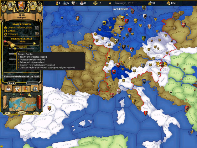 Captura de pantalla 12 - For The Glory: A Europa Universalis Game