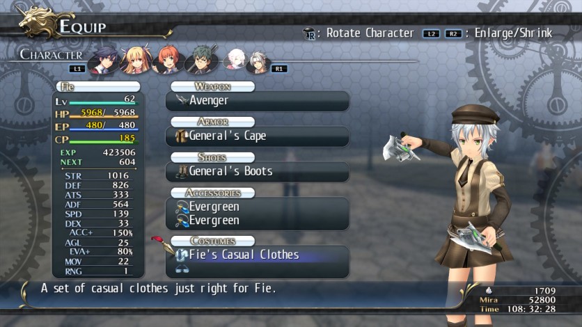 Screenshot 9 - The Legend of Heroes: Trails of Cold Steel - Class VII Casuals Set