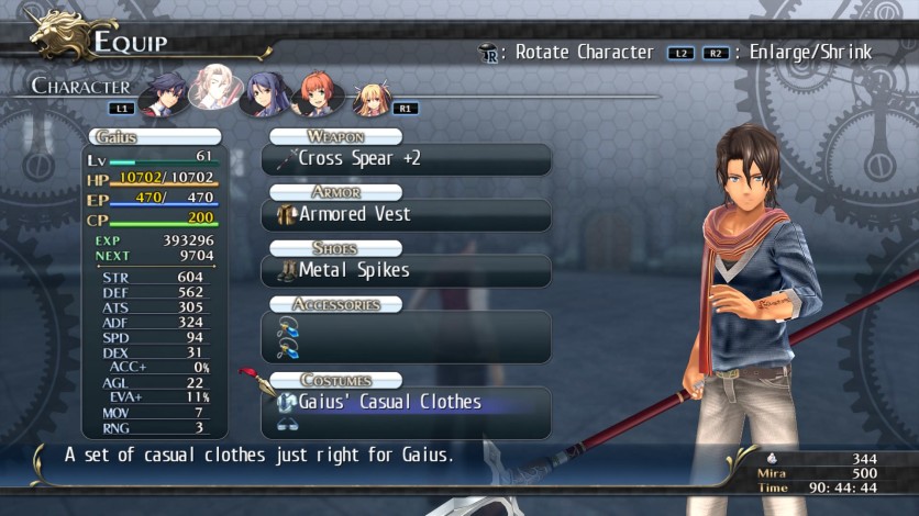 Screenshot 10 - The Legend of Heroes: Trails of Cold Steel - Class VII Casuals Set