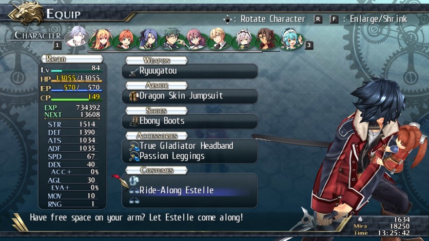 Screenshot 4 - The Legend of Heroes: Trails of Cold Steel II - All Ride-Alongs