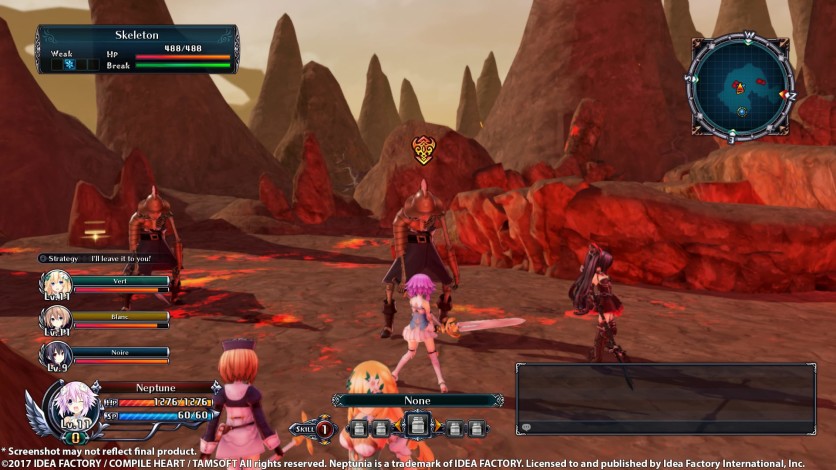 Screenshot 2 - Cyberdimension Neptunia: 4 Goddesses Online
