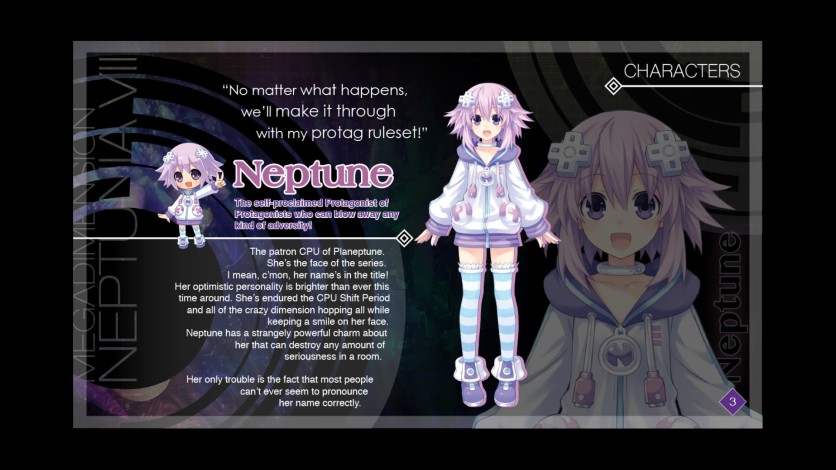 Screenshot 2 - Megadimension Neptunia VII Deluxe Set