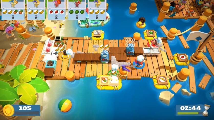 Screenshot 3 - Overcooked! 2 - Surf 'n' Turf