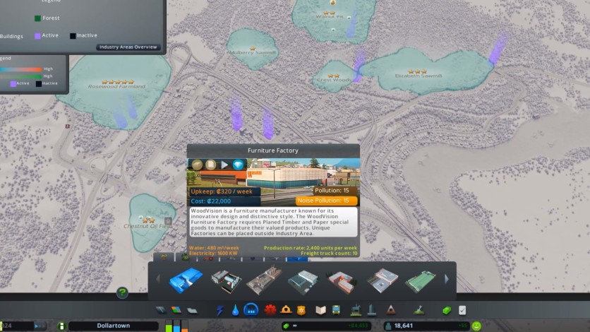 Screenshot 5 - Cities: Skylines - Industries