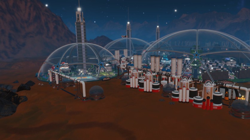 Captura de pantalla 4 - Surviving Mars: Stellaris Dome Set