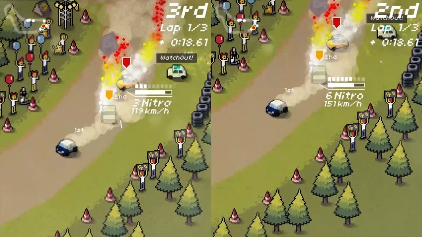Screenshot 4 - Super Pixel Racers