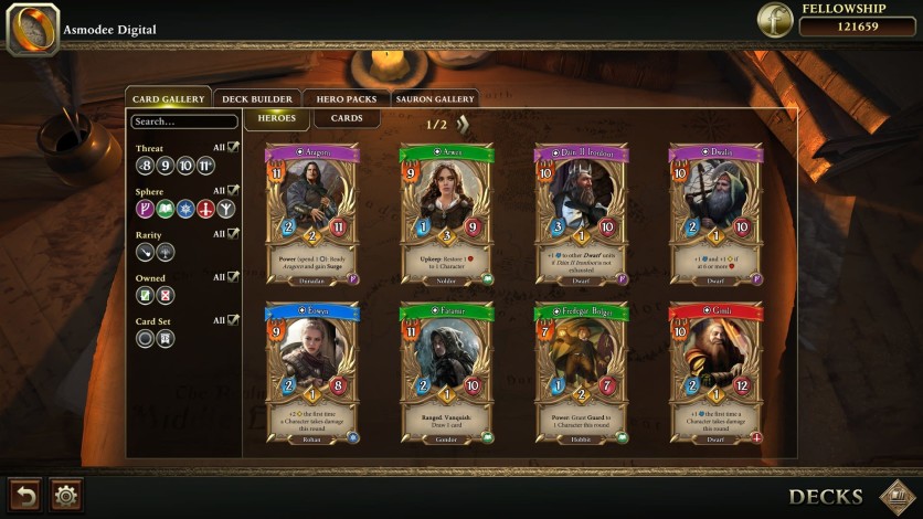 Screenshot 4 - The Lord of the Rings: Adventure Card Game