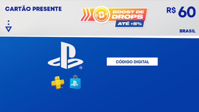 Screenshot 1 - R$60 PlayStation Store - Digital Gift Card