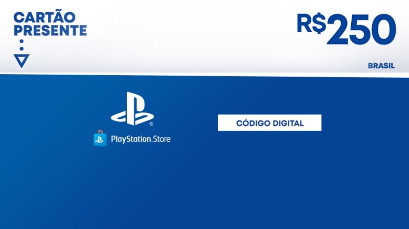 Screenshot 1 - R$250 PlayStation Store - Cartão Presente Digital