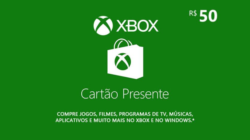 Screenshot 1 - Xbox - Digital Gift Card 50 Reais