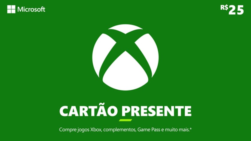 Screenshot 1 - Xbox - Digital Gift Card 25 Reais