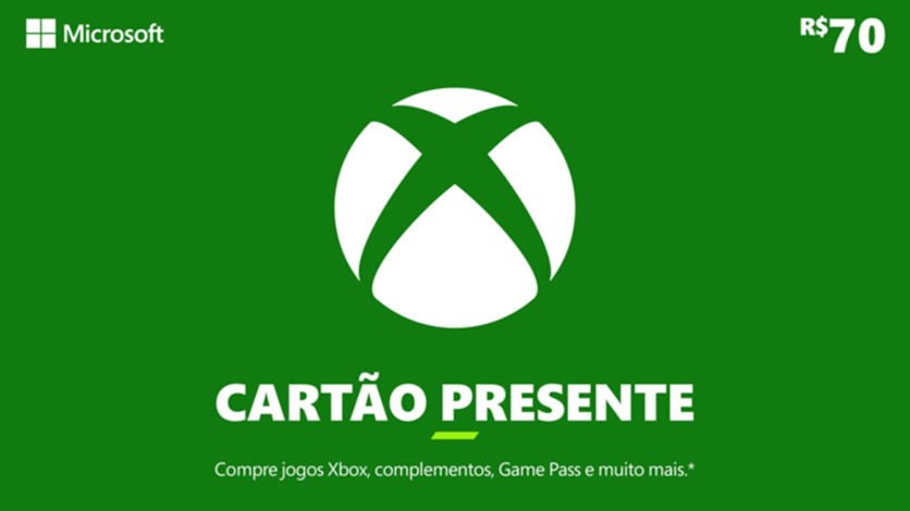 Screenshot 1 - Xbox - Digital Gift Card 70 Reais