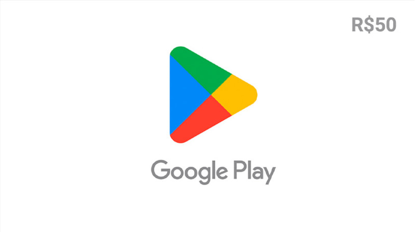Captura de pantalla 1 - Google Play R$50 - Gift Card Digital