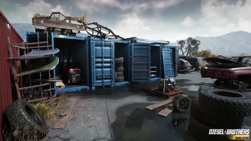 Captura de pantalla 3 - Diesel Brothers: Truck Building Simulator