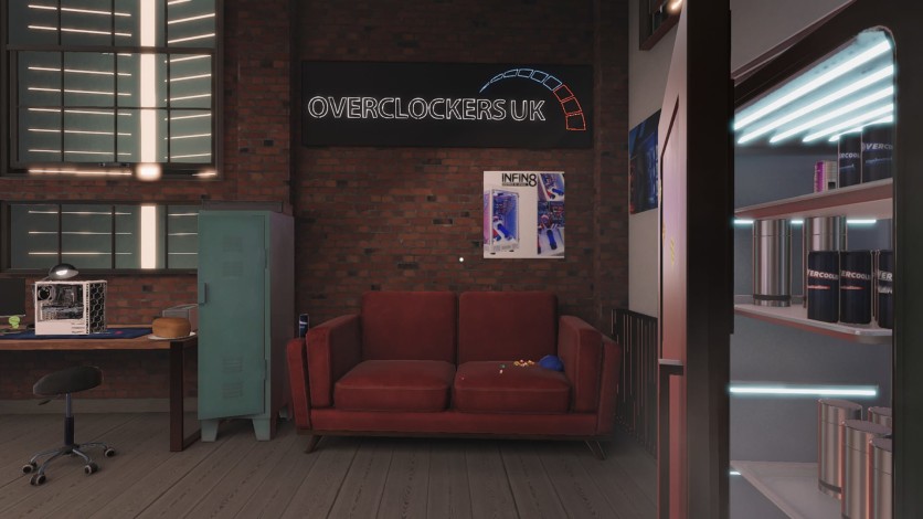 Captura de pantalla 1 - PC Building Simulator - Overclockers UK Workshop