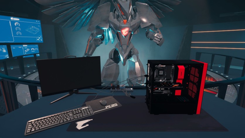 Captura de pantalla 1 - PC Building Simulator - AORUS Workshop