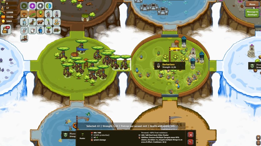Captura de pantalla 7 - Circle Empires Rivals: Forces of Nature