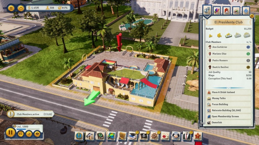 Screenshot 7 - Tropico 6 - Lobbyistico