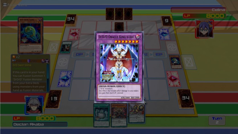 Screenshot 2 - Yu-Gi-Oh! ARC-V: Declan vs Celina