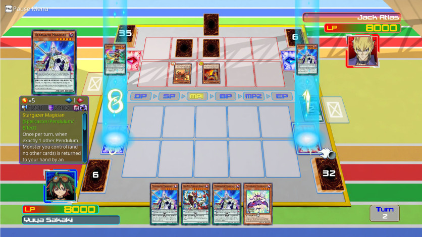 Screenshot 3 - Yu-Gi-Oh! ARC-V: Jack Atlas vs Yuya