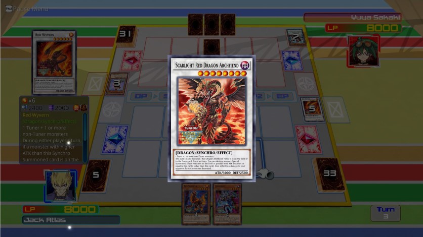 Screenshot 2 - Yu-Gi-Oh! ARC-V: Jack Atlas vs Yuya