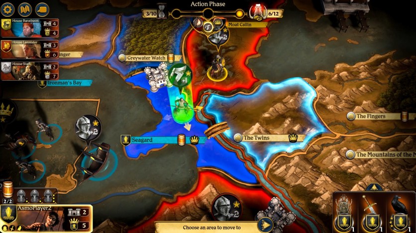 Screenshot 3 - A Game of Thrones: The Board Game - Digital Edition