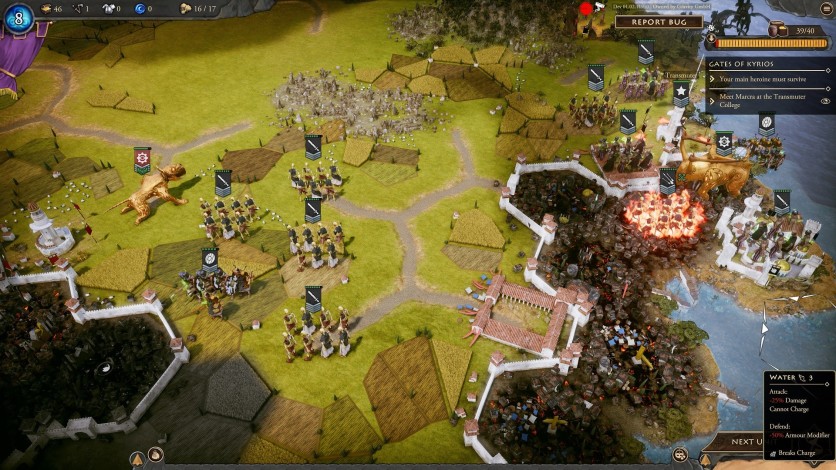 Captura de pantalla 2 - Fantasy General 2: Empire Aflame