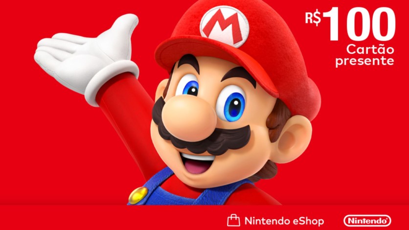 Screenshot 1 - Nintendo - Gift Card Digital 100 Reais™