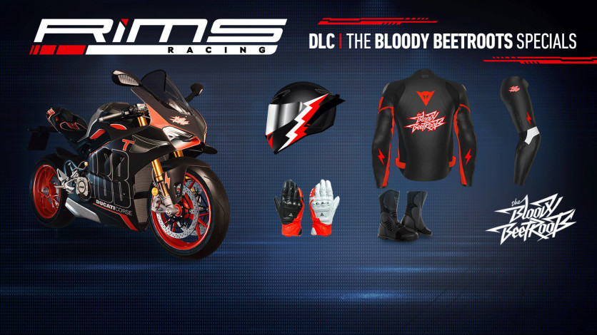 Screenshot 1 - RiMS Racing - Bloody Beetroots Bike and Rider