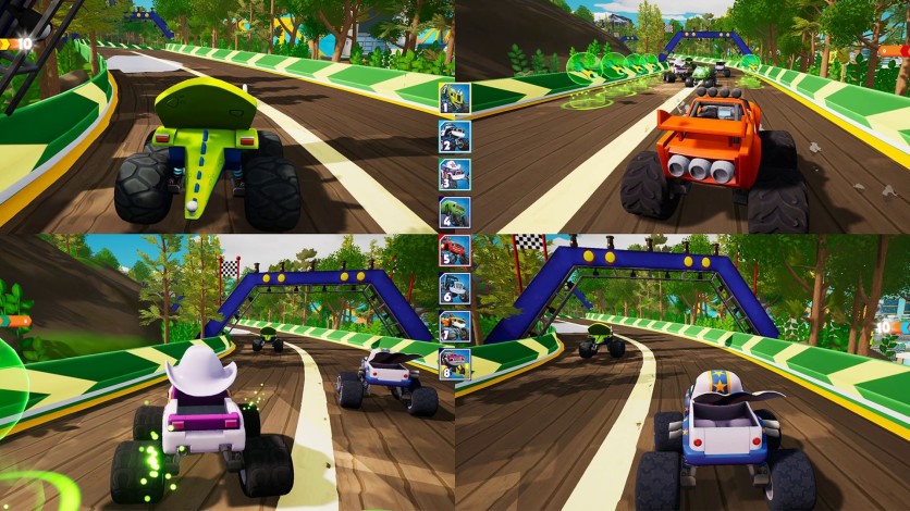 Screenshot 6 - Blaze and the Monster Machines: Axle City Racers
