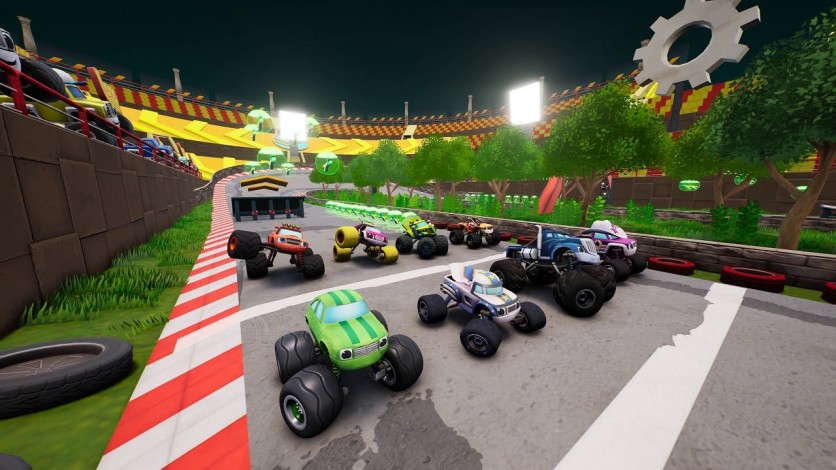 Screenshot 4 - Blaze and the Monster Machines: Axle City Racers