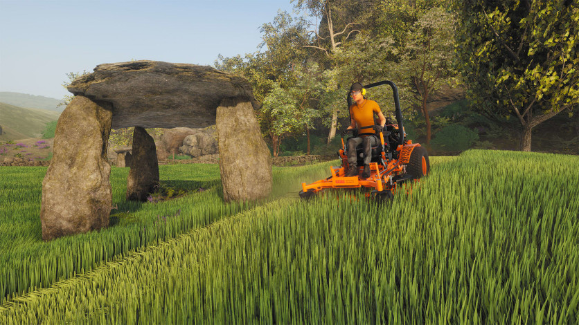 Screenshot 4 - Lawn Mowing Simulator - Ancient Britain