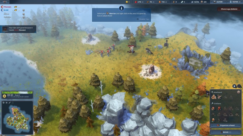Screenshot 5 - Northgard - Himminbrjotir, Clan of the Ox