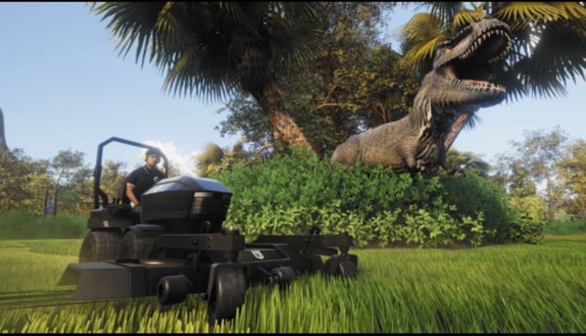 Screenshot 6 - Lawn Mowing Simulator: Dino Safari
