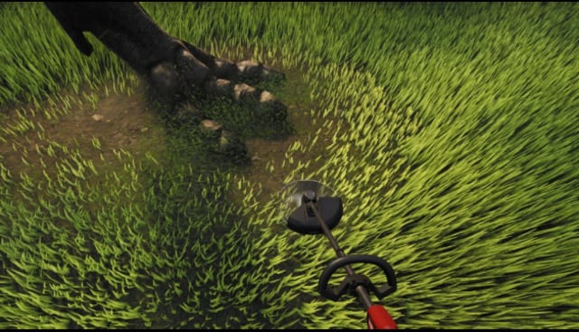 Screenshot 4 - Lawn Mowing Simulator: Dino Safari