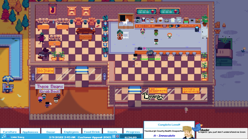 Screenshot 3 - Beans: The Coffee Shop Simulator