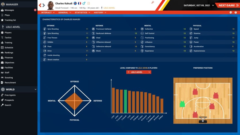 Screenshot 3 - Pro Basketball Manager 2022