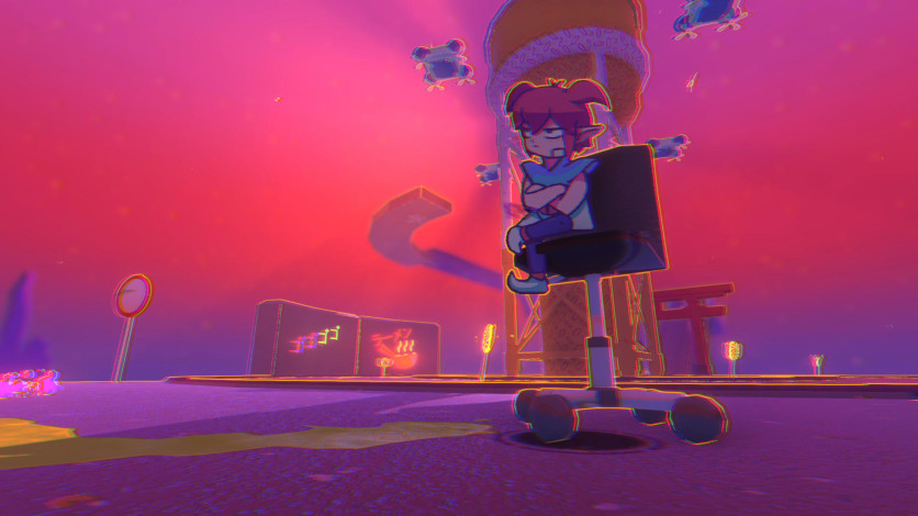 Captura de pantalla 4 - Demon Turf: Neon Splash