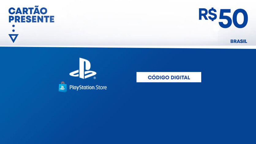 Sony Cartão Pré-Pago Recarga 50€ para Carteira PlayStation Store