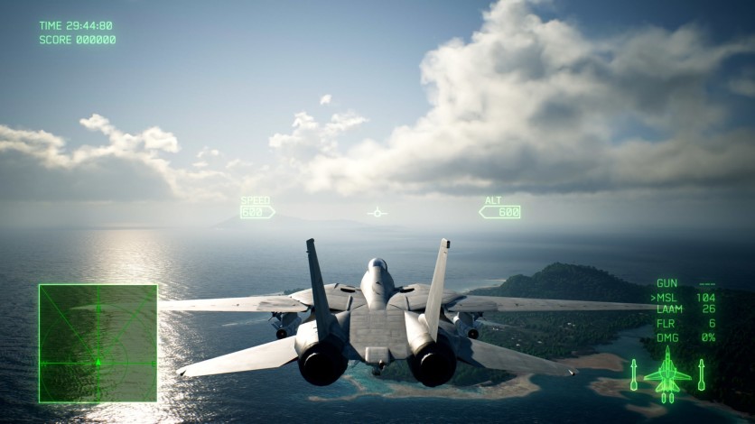 Captura de pantalla 3 - ACE COMBAT 7: SKIES UNKNOWN - TOP GUN: Maverick Aircraft Set