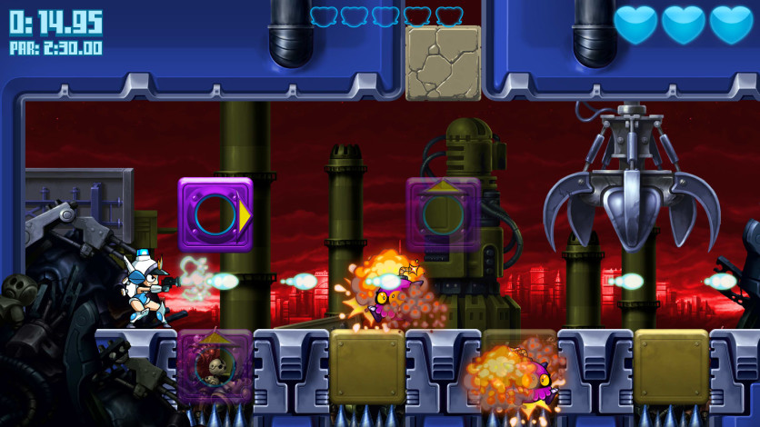 Screenshot 6 - Mighty Switch Force! Hyper Drive Edition