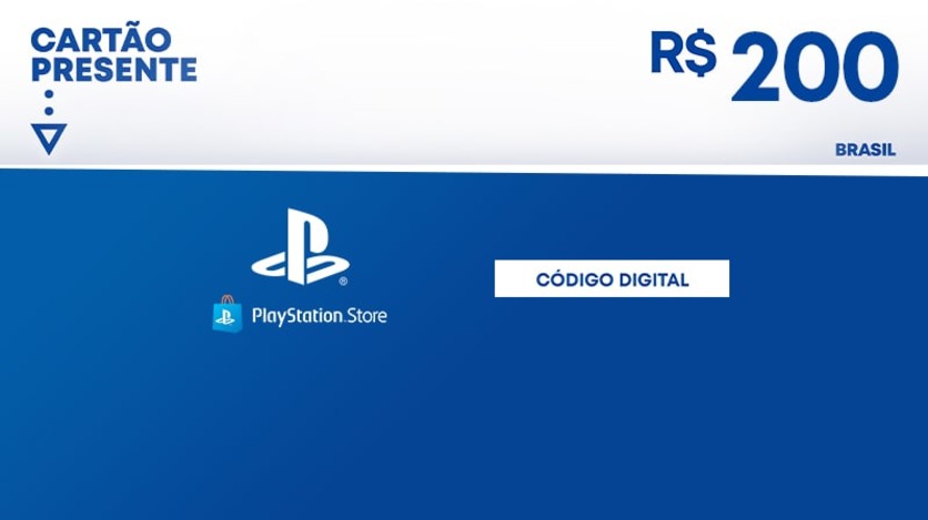 Screenshot 1 - R$200 PlayStation Store - Cartão Presente Digital